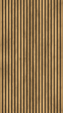 Panneau mural douche Décofast bois Orme Tasseaux Vertical design et étanche