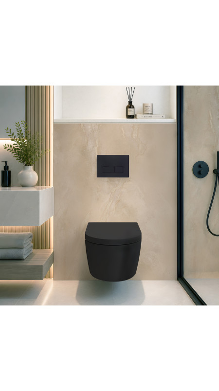 Panneau mural douche Décofast marbre Cappuccino mat design et étanche