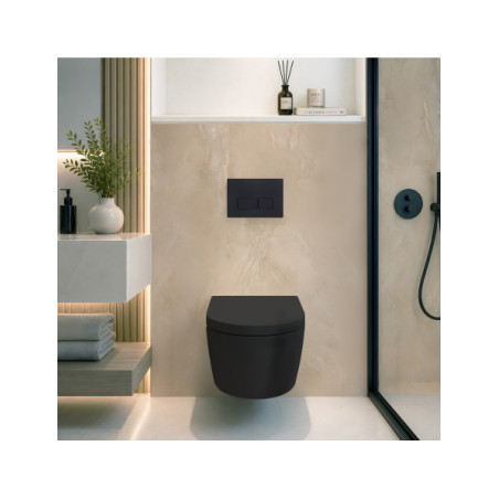 Panneau mural douche Décofast marbre Cappuccino mat design et étanche