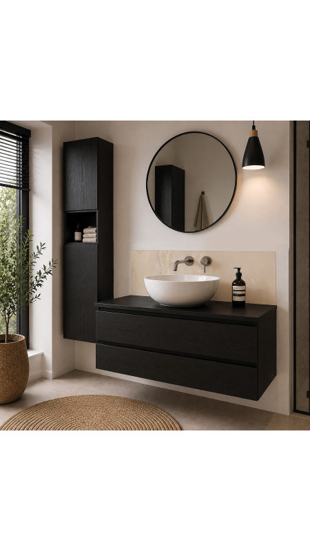 Panneau mural douche Décofast marbre Cappuccino mat design et étanche