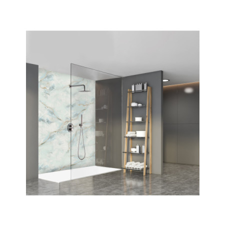 Panneau mural douche Décofast marbre Gemma mat design et étanche