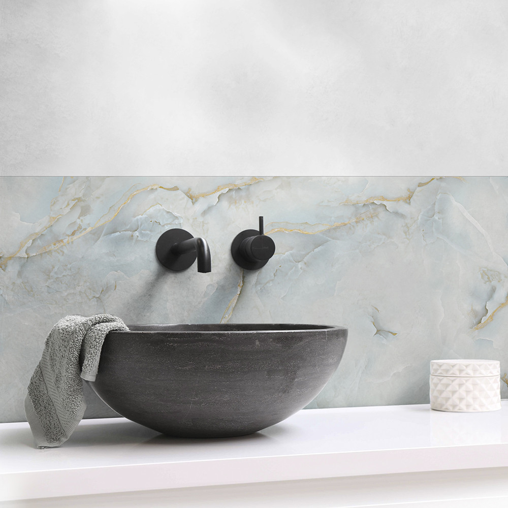 Panneau mural douche Décofast marbre Gemma mat design et étanche