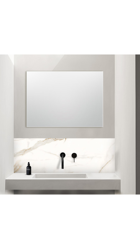 Panneau mural douche Décofast marbre Marbre Gold mat design et étanche