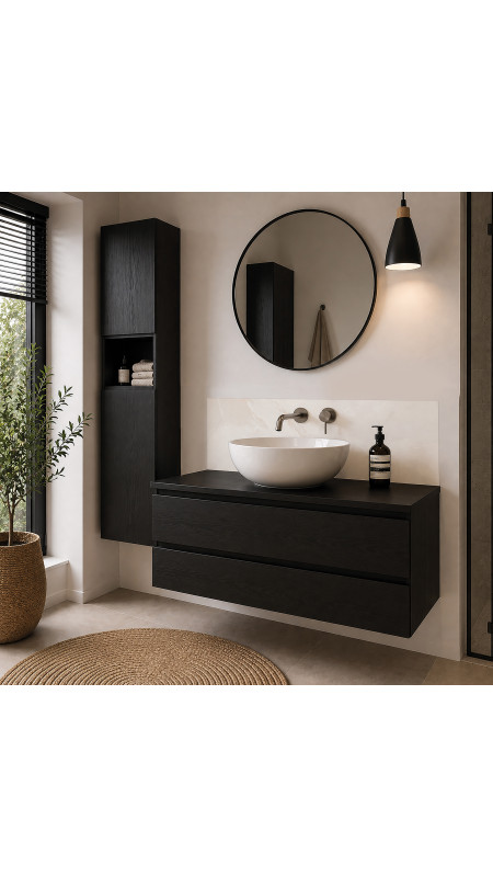 Panneau mural douche Décofast marbre Onyx Blanc mat design et étanche