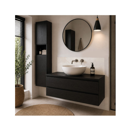 Panneau mural douche Décofast marbre Onyx Blanc mat design et étanche