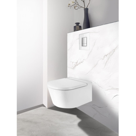 Panneau mural douche Décofast marbre Tinos mat design et étanche