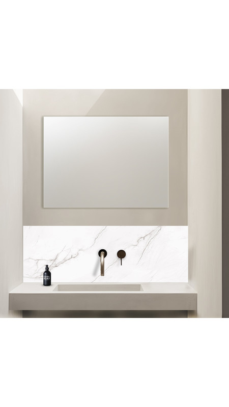 Panneau mural douche Décofast marbre Tinos mat design et étanche