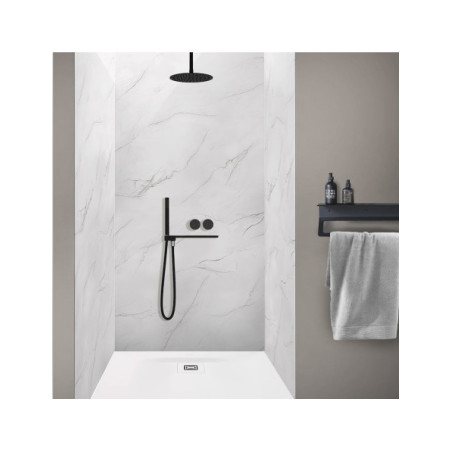 Panneau mural douche Décofast marbre Tinos mat design et étanche