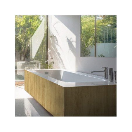 Panneau mural douche Décofast bois Orme design et étanche