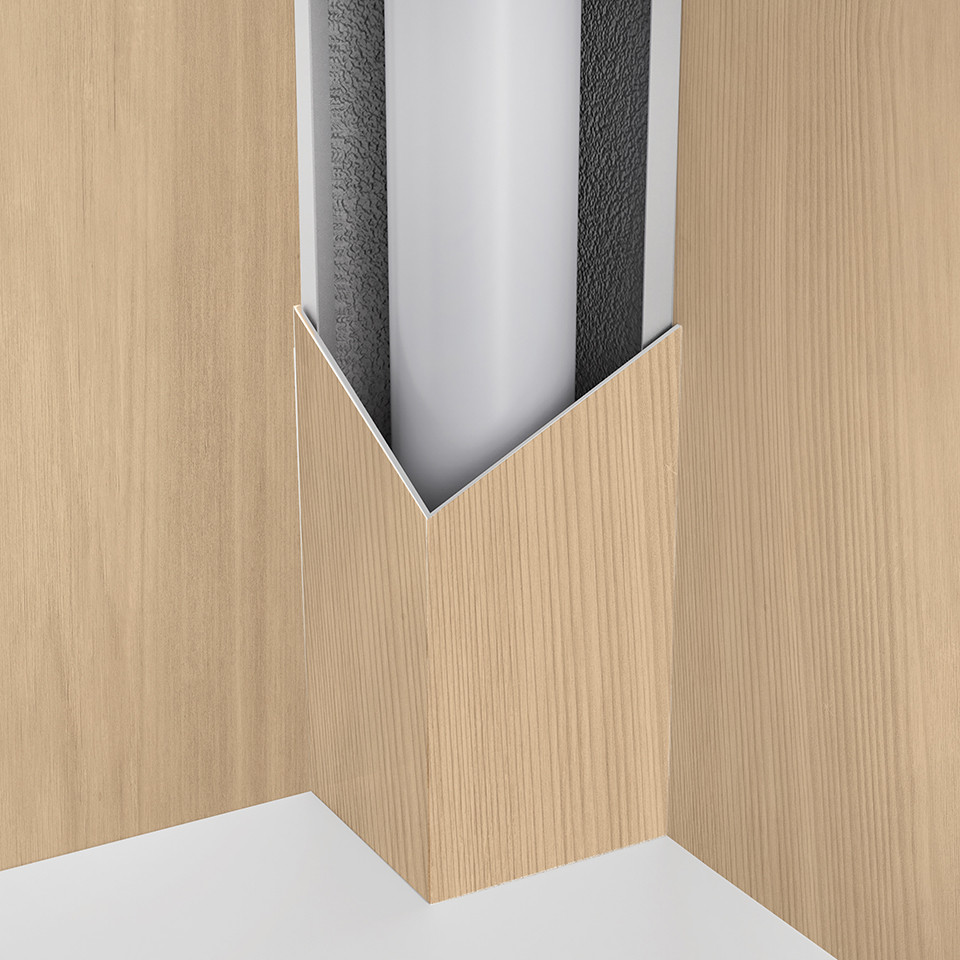 Panneau mural douche Décofast bois Tilleul design et étanche