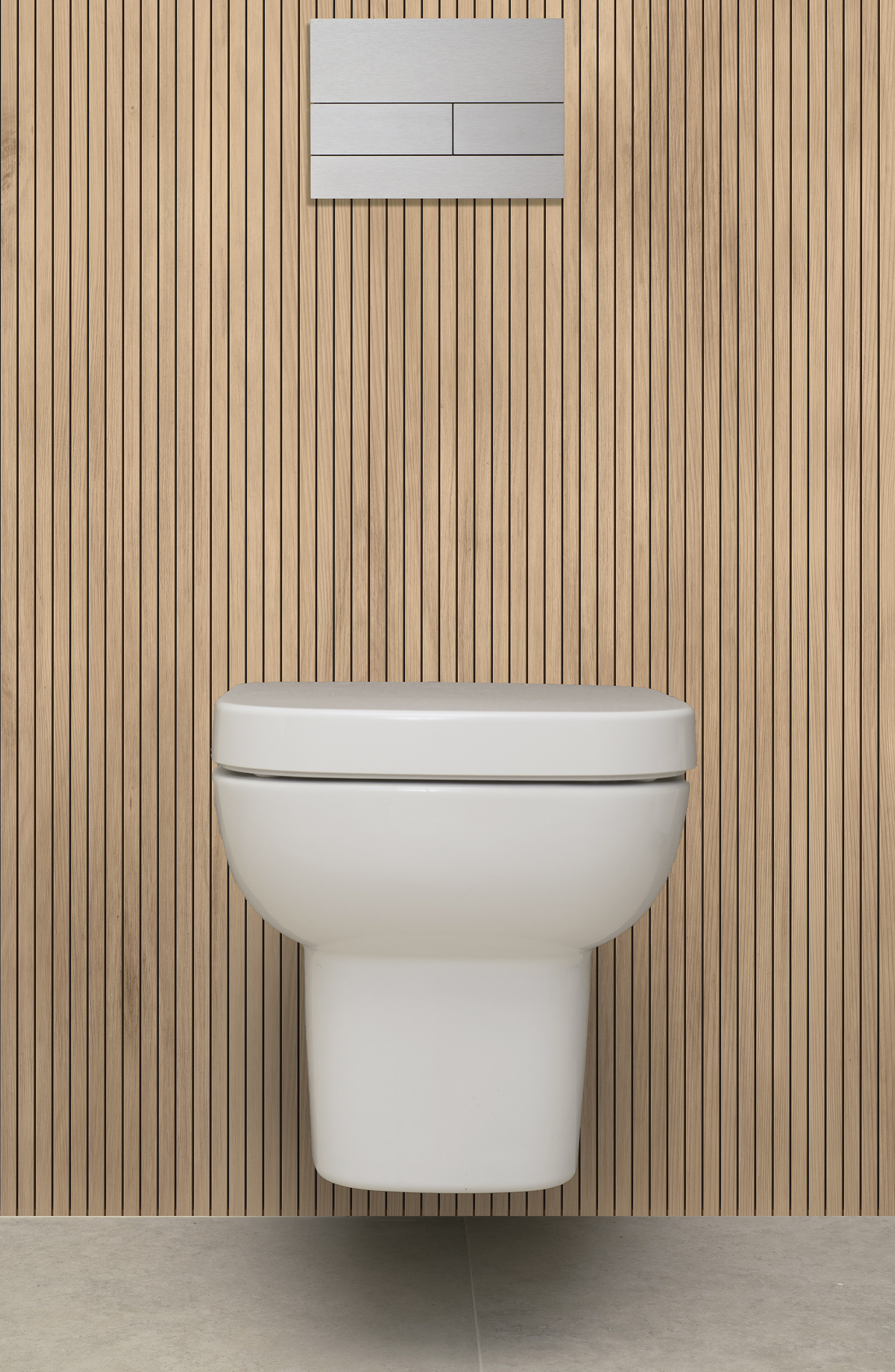 Panneau mural douche Décofast bois Tilleul Tasseaux Fins design et étanche