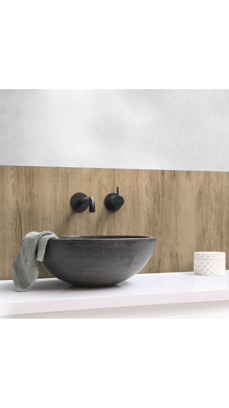Panneau mural douche Décofast bois Chene design et étanche
