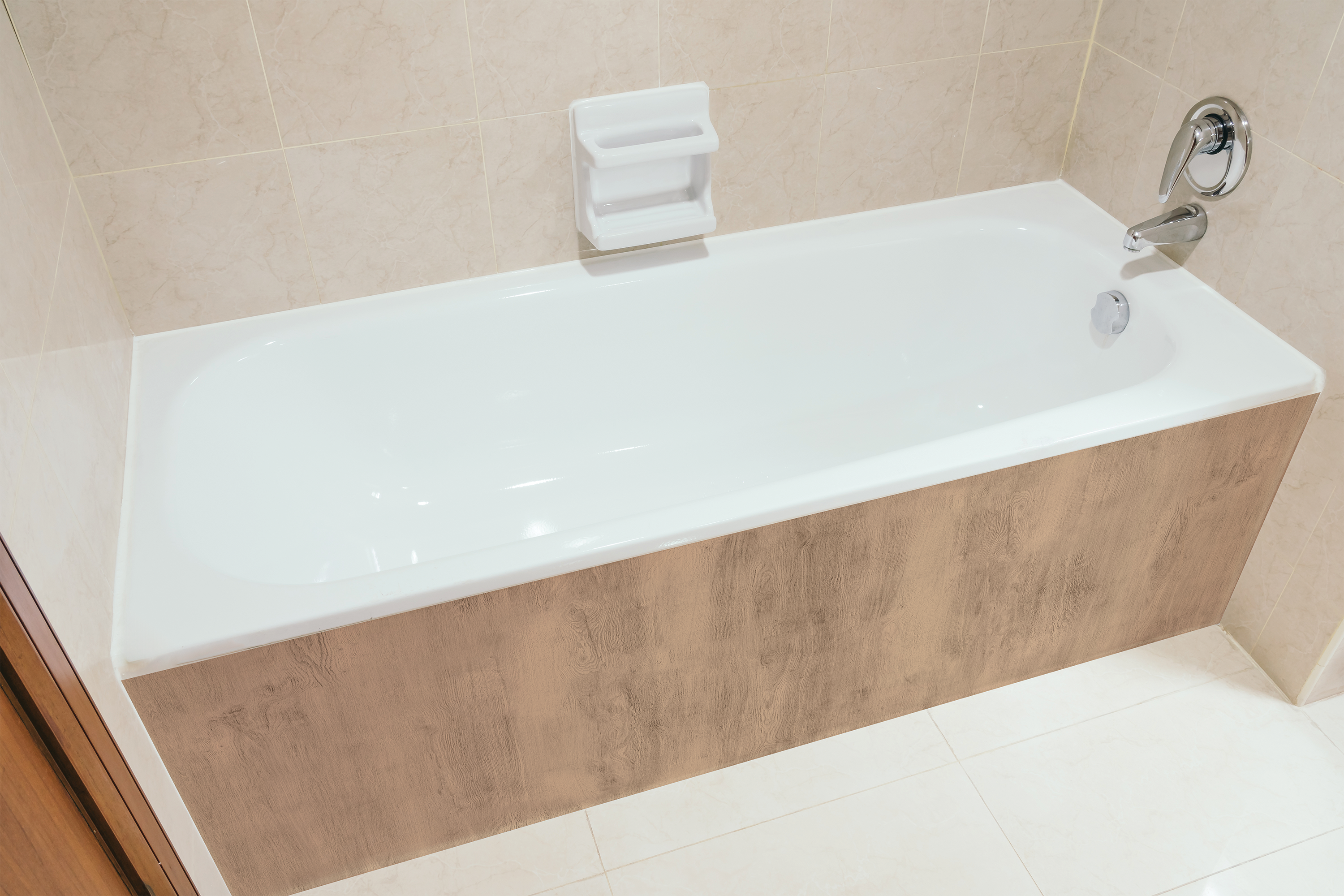 Panneau mural douche Décofast bois Chene design et étanche