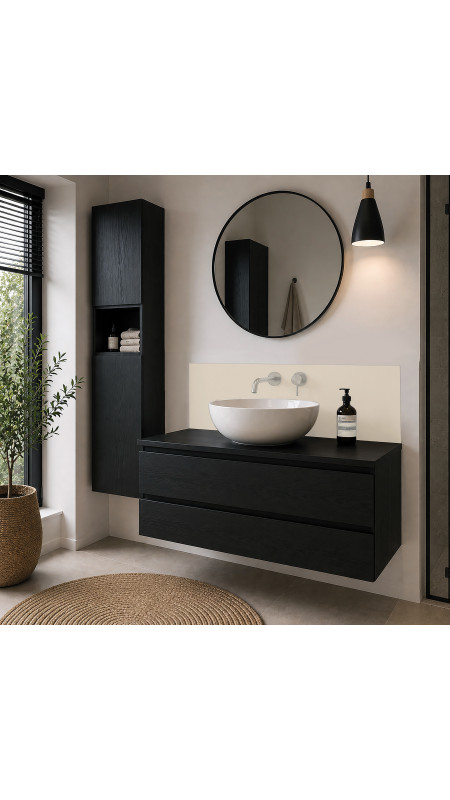 Panneau mural douche Décofast chromatique Beige Clair design et étanche