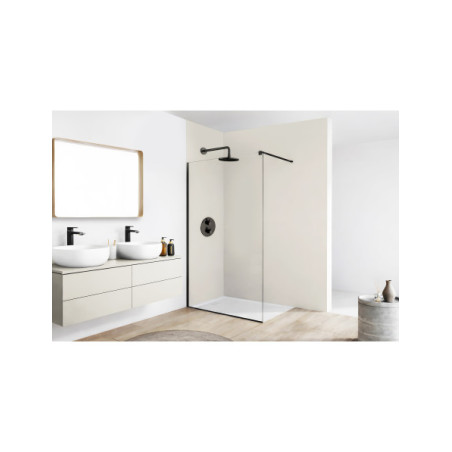 Panneau mural douche Décofast chromatique Beige Clair design et étanche