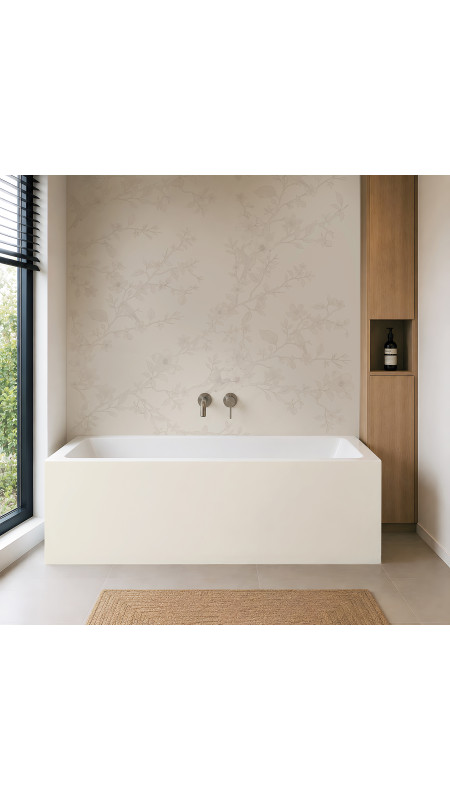 Panneau mural douche Décofast chromatique Beige Clair design et étanche