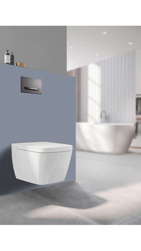 Panneau mural douche Décofast chromatique Bleu Persan design et étanche