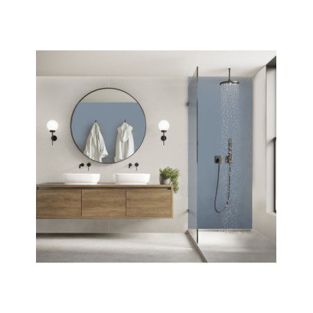 Panneau mural douche Décofast chromatique Bleu Persan design et étanche