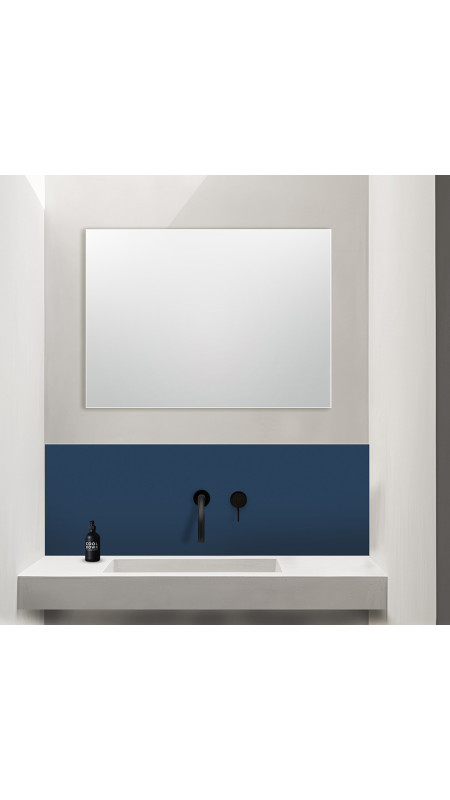 Panneau mural douche Décofast chromatique Bleu Profond design et étanche