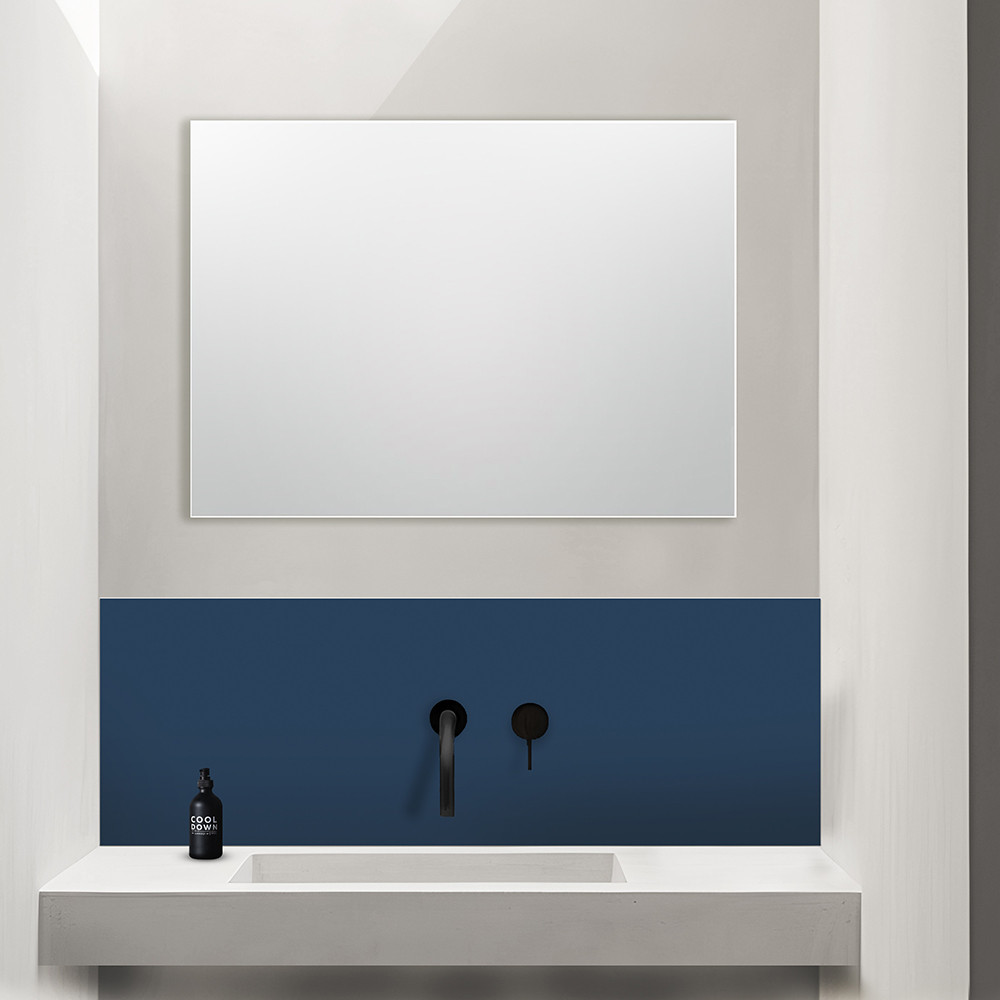 Panneau mural douche Décofast chromatique Bleu Profond design et étanche