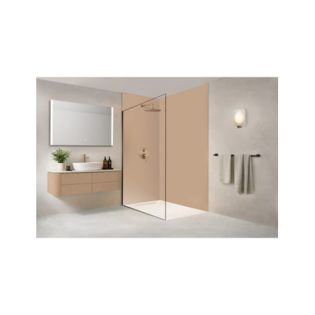 Panneau mural douche Décofast chromatique Bronze design et étanche