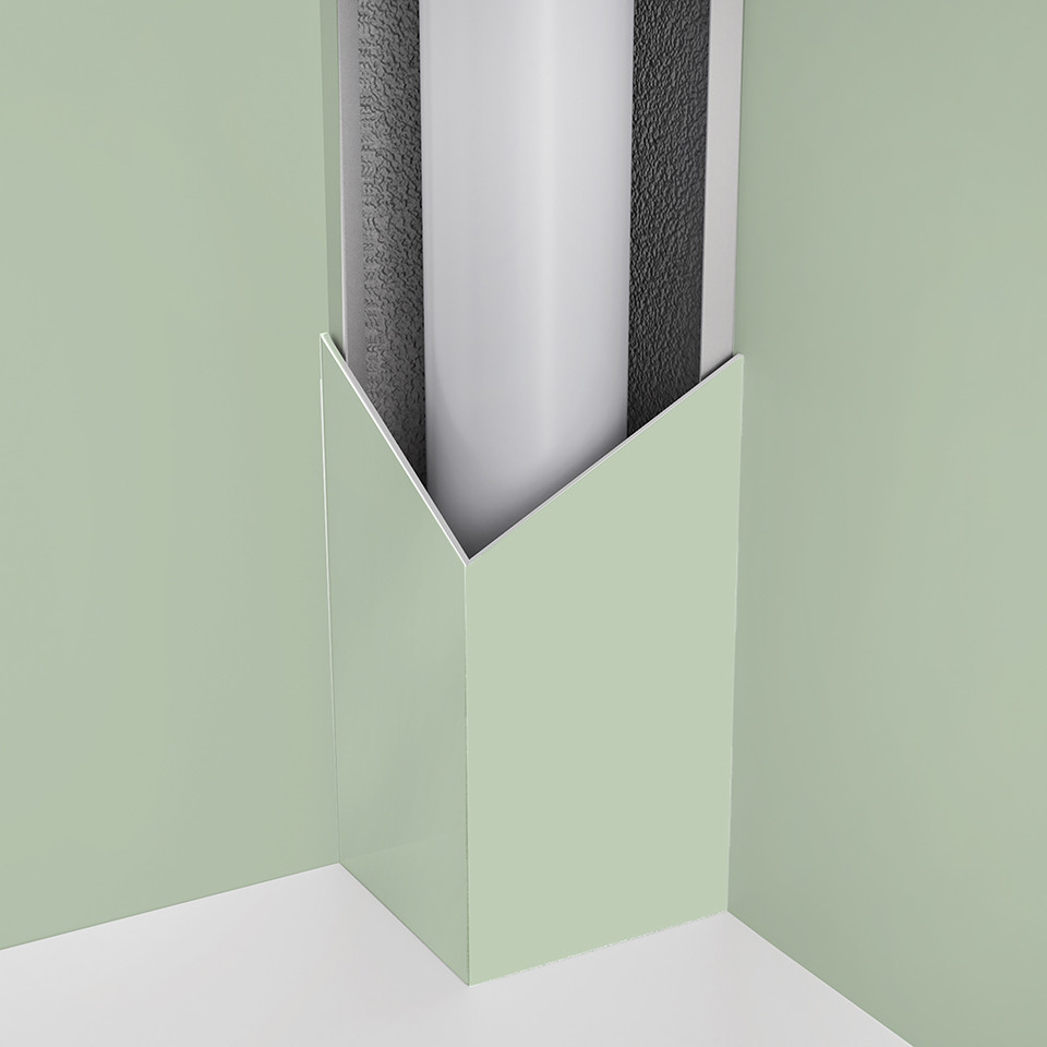 Panneau mural douche Décofast chromatique Celadon design et étanche