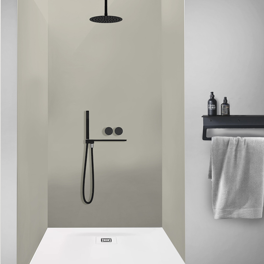 Panneau mural douche Décofast chromatique Lin design et étanche