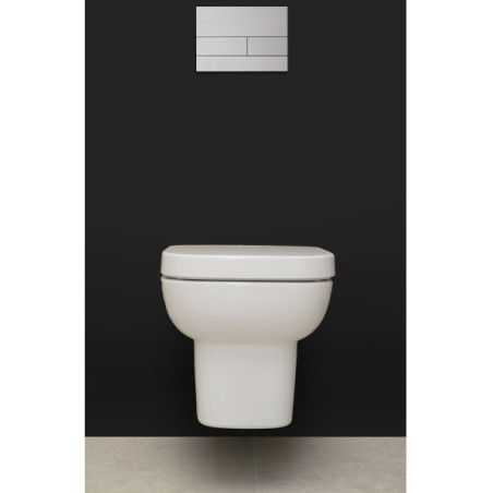 Panneau mural douche Décofast chromatique Noir mat design et étanche