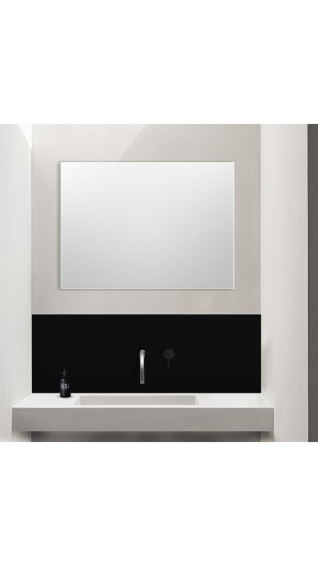Panneau mural douche Décofast chromatique Noir mat design et étanche