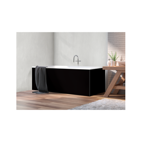 Panneau mural douche Décofast chromatique Noir mat design et étanche