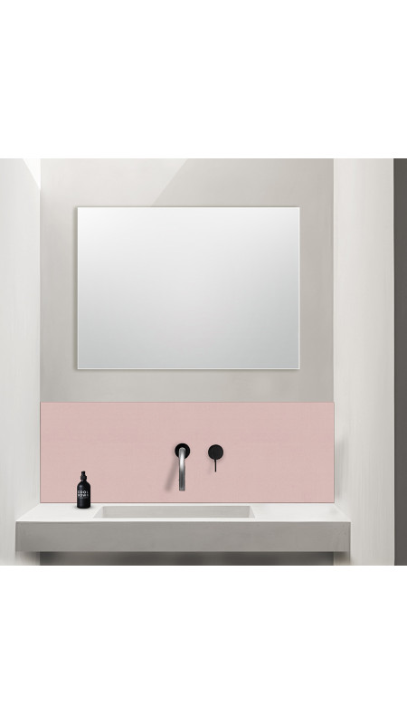 Panneau mural douche Décofast chromatique Rose Poudre design et étanche