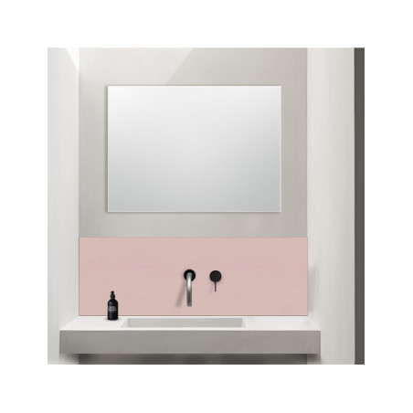 Panneau mural douche Décofast chromatique Rose Poudre design et étanche