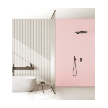 Panneau mural douche Décofast chromatique Rose Poudre design et étanche