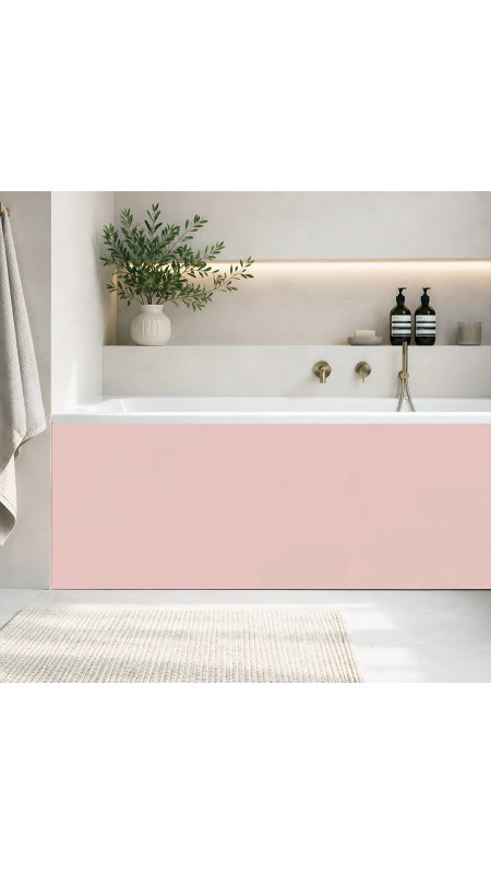 Panneau mural douche Décofast chromatique Rose Poudre design et étanche