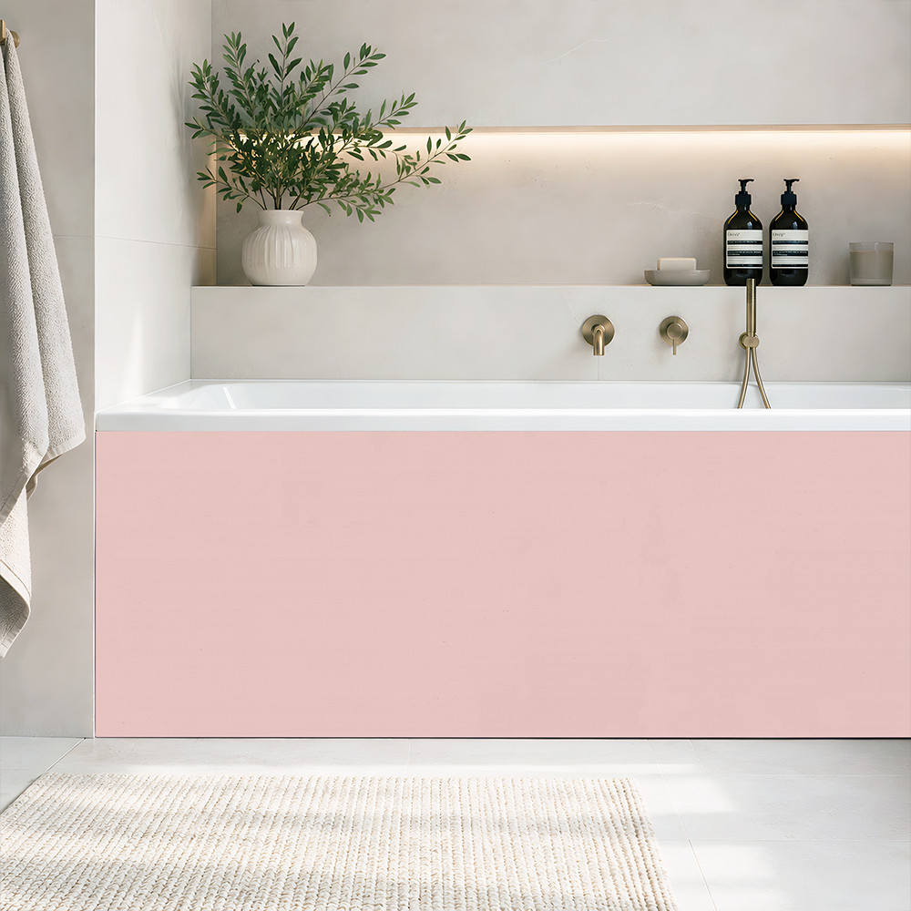 Panneau mural douche Décofast chromatique Rose Poudre design et étanche