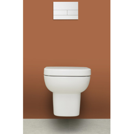 Panneau mural douche Décofast chromatique Terracotta design et étanche