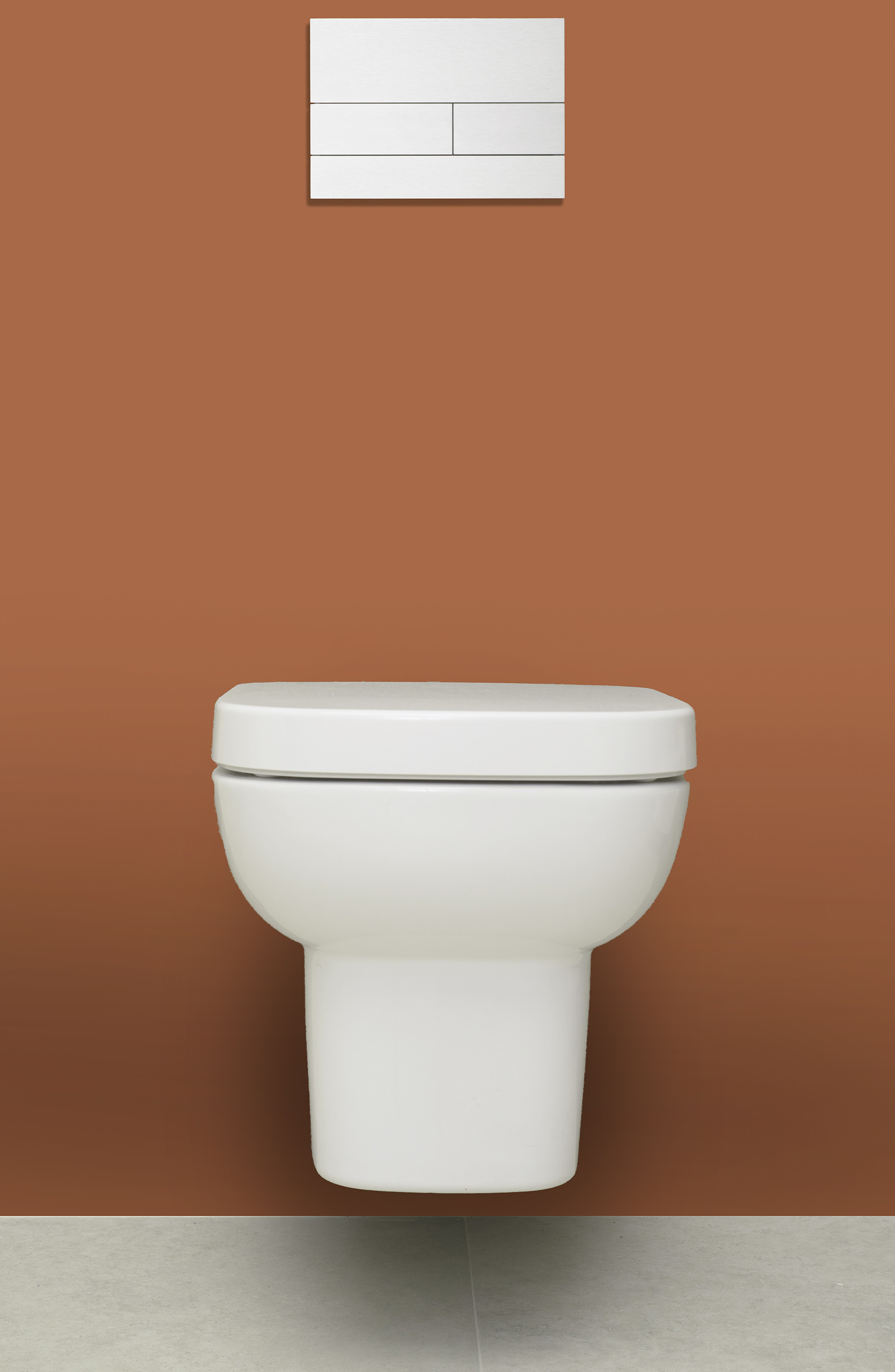 Panneau mural douche Décofast chromatique Terracotta design et étanche