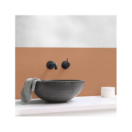 Panneau mural douche Décofast chromatique Terracotta design et étanche