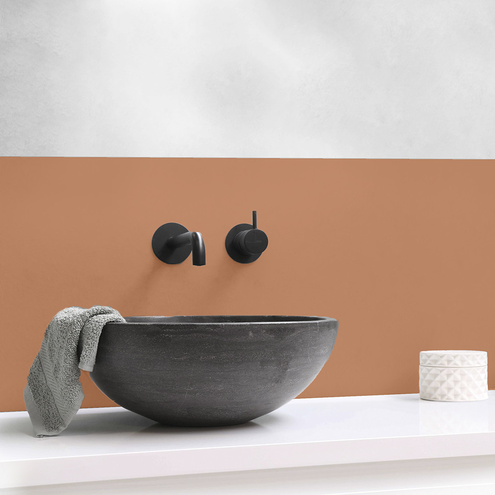 Panneau mural douche Décofast chromatique Terracotta design et étanche