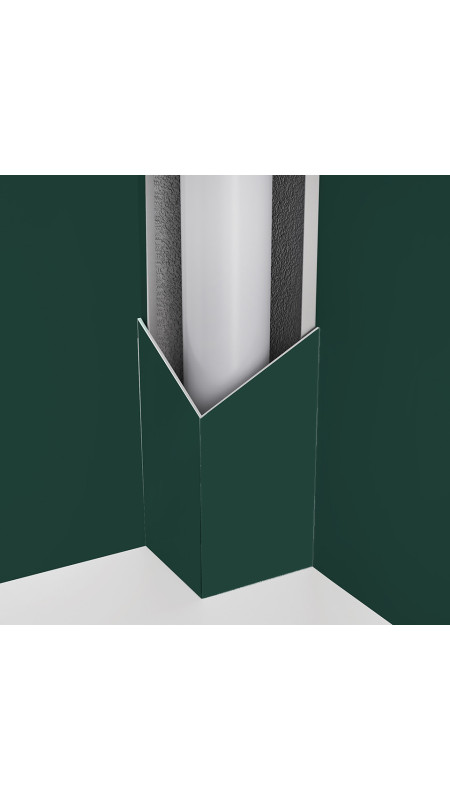 Panneau mural douche Décofast chromatique Vert Impérial design et étanche