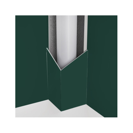 Panneau mural douche Décofast chromatique Vert Impérial design et étanche