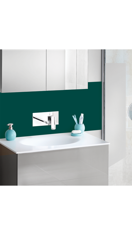 Panneau mural douche Décofast chromatique Vert Impérial design et étanche
