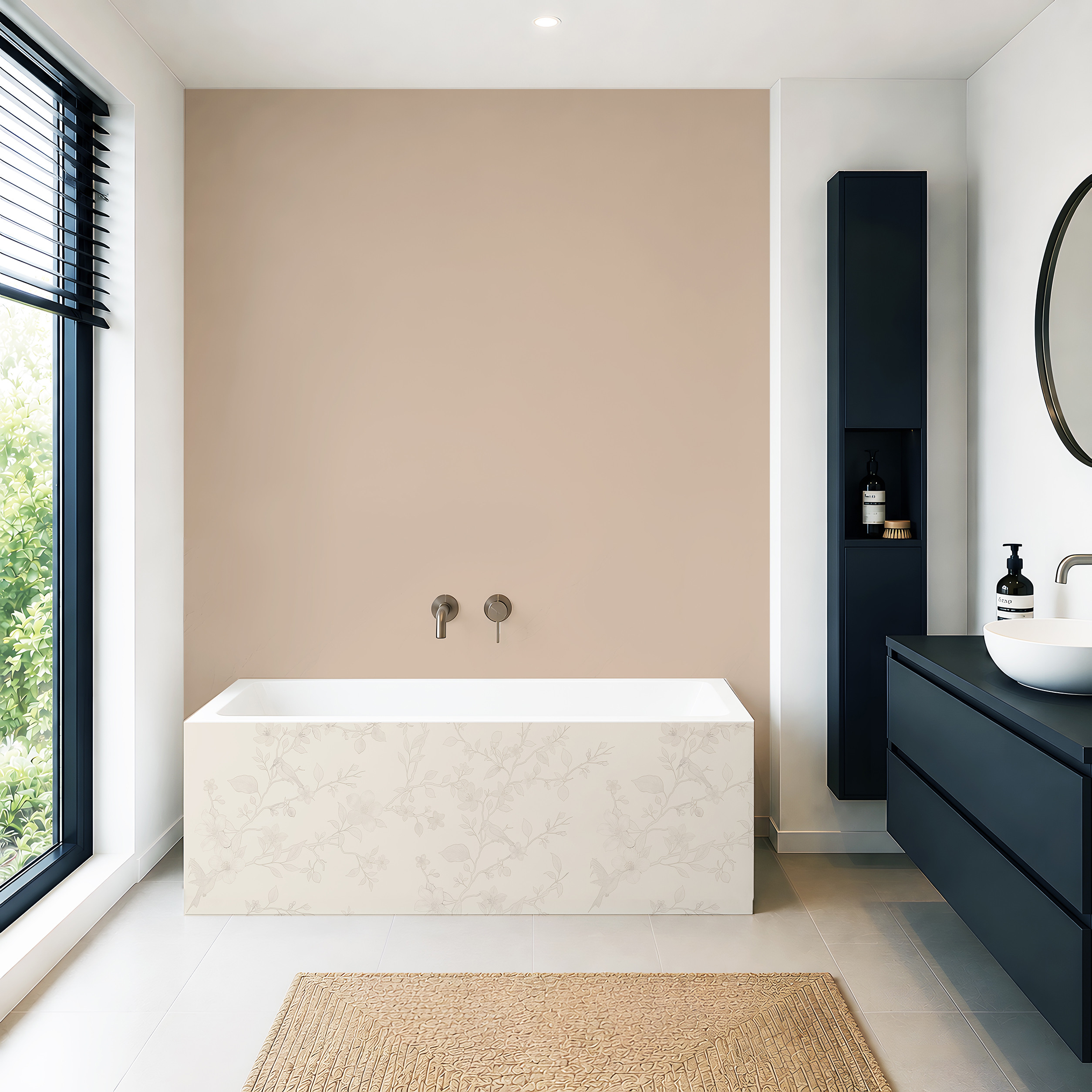 Panneau mural douche Décofast végétalis Eden design et étanche