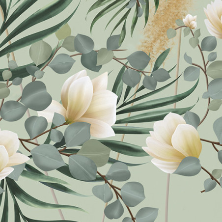 Panneau mural douche Décofast végétalis Floralia design et étanche