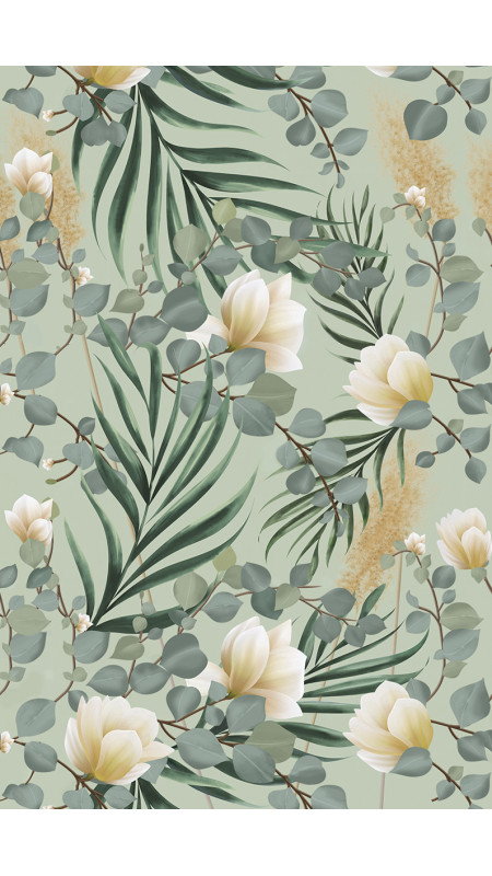 Panneau mural douche Décofast végétalis Floralia design et étanche