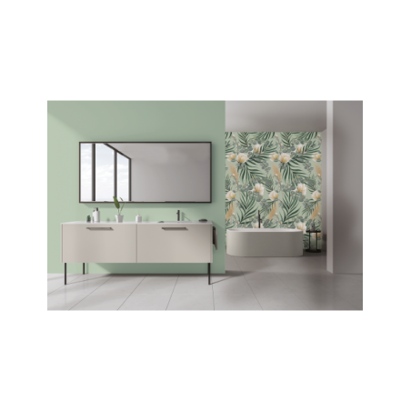 Panneau mural douche Décofast végétalis Floralia design et étanche