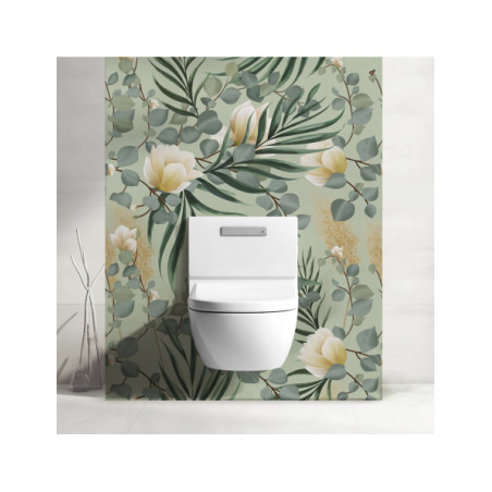 Panneau mural douche Décofast végétalis Floralia design et étanche