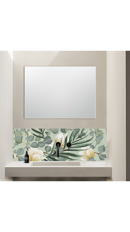 Panneau mural douche Décofast végétalis Floralia design et étanche