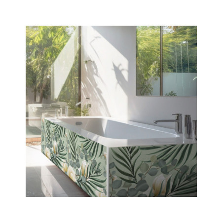 Panneau mural douche Décofast végétalis Floralia design et étanche