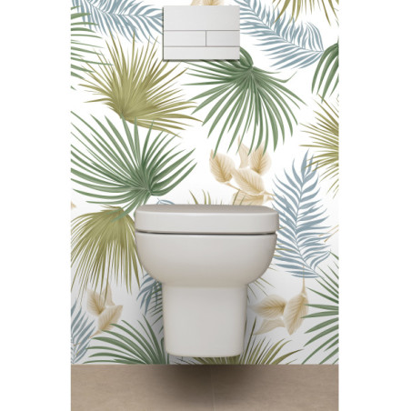 Panneau mural douche Décofast végétalis Palmera design et étanche